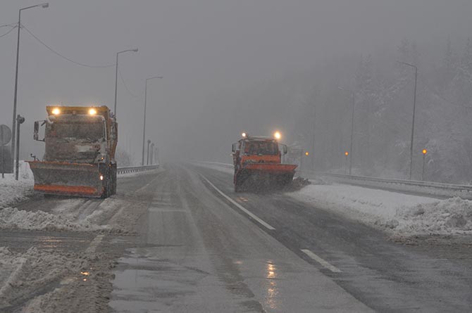 İstanbul'da kar yağışı başladı
