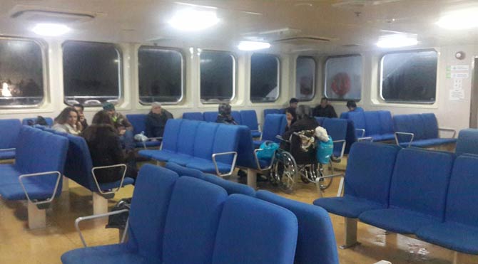 Marmara adasına ulaşılamıyor!