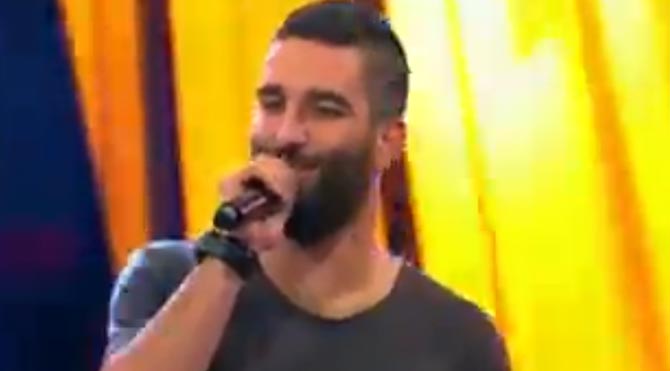 Arda Turan O ses Türkiye'de yarışmacı olursa!