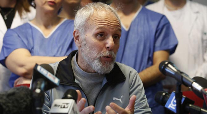 İtalyan doktor Ebola'yı yendi