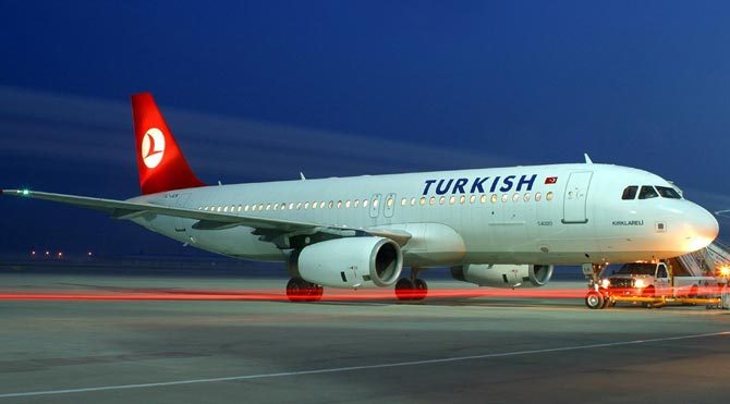THY uçağında büyük korku