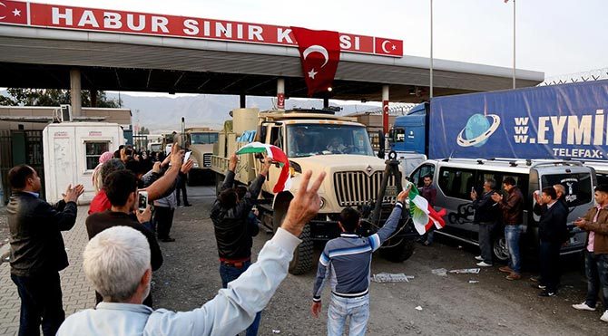 Üçüncü Peşmerge Birliği Türkiye'den geçecek