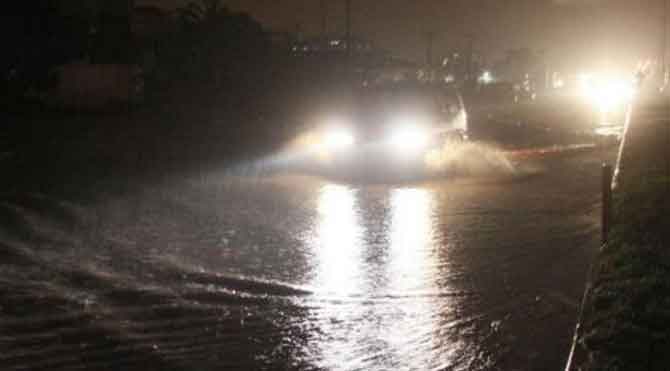 Hatay'da sağanak yağış