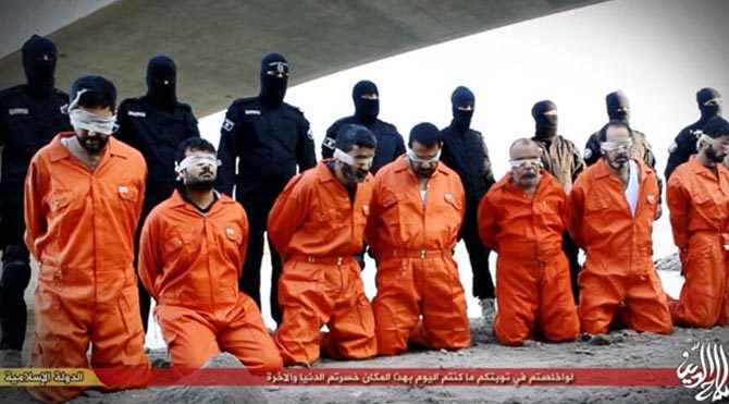 IŞİD 12 Sünni'yi infaz etti