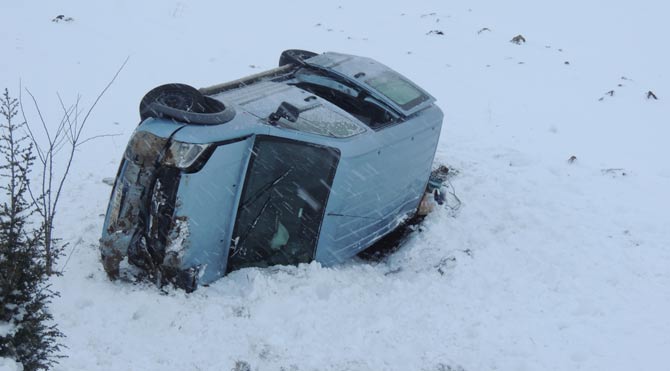 Denizli'de trafik kazası!