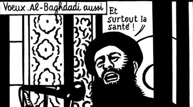 Fransız Charlie Hebdo'nun Bağdadi'li son tweeti