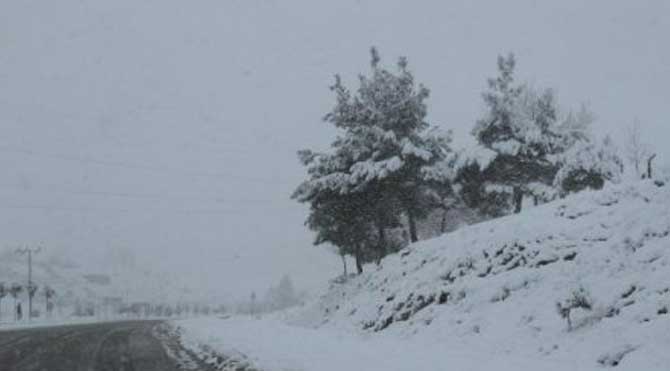 159 mahallenin yolu kapalı