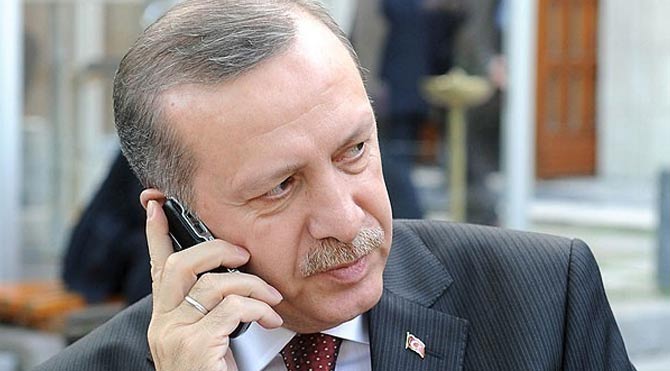 Erdoğan'dan Hollande'a taziye telefonu