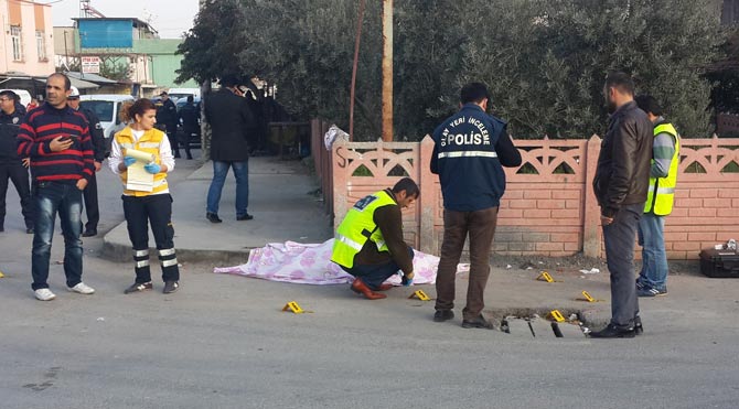 Mersin'de silahlı saldırı: 1 ölü