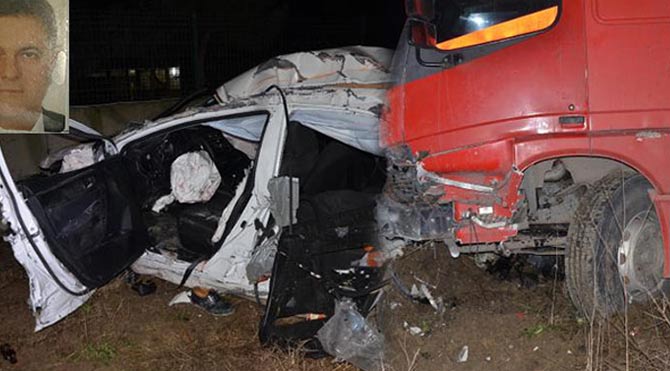 Tekirdağ'da feci kaza!