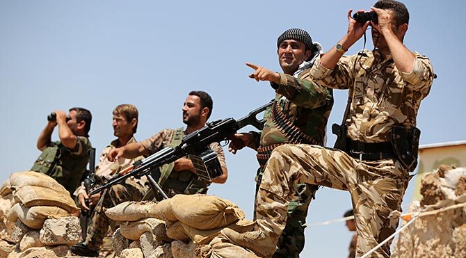 Times: Kürtler Kobani'de savaşı kazanmaya yakın