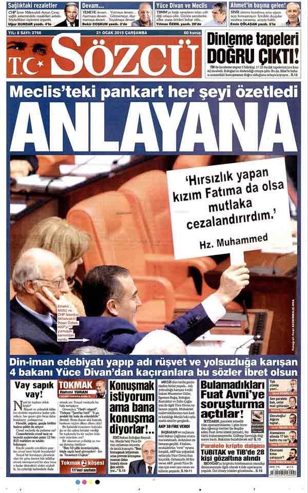 Aklama manşetleri