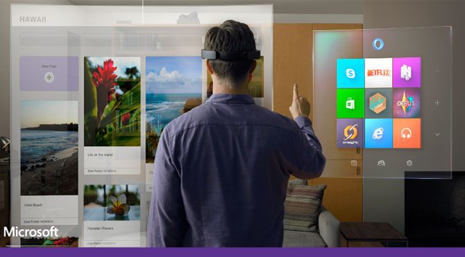 Microsoft, HoloLens'i tanıttı