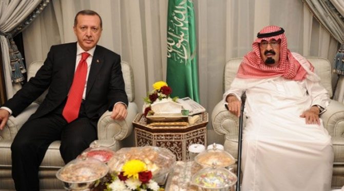 Erdoğan Suudi Arabistan'a gidiyor