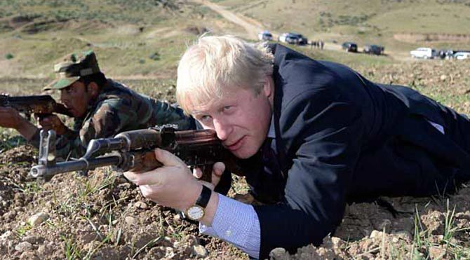 Londra Belediye Başkanı Boris Johnson IŞİD'e karşı