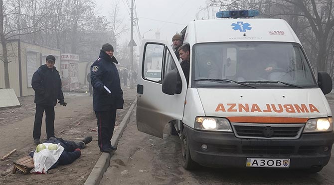 Ukrayna'nın Mariupol kentinde kanlı saldırı: 30 ölü
