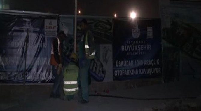 Otopark için hastane tahliye edildi