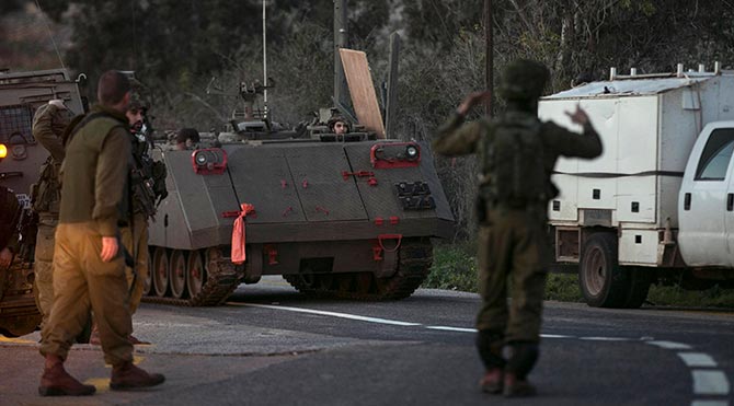 İsrail ordusu Golan'da hazır bekliyor