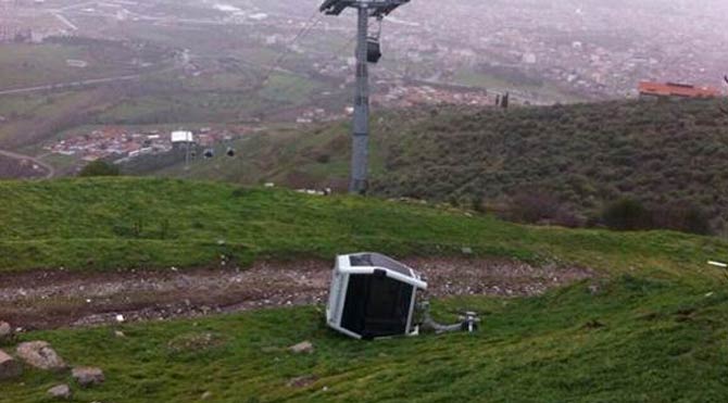 Teleferikte facia son anda