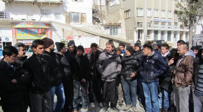 Ermenek'te 4 aydır işsizler 
