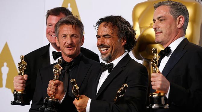 Sean Penn'den Birdman'in yönetmeni Inarritu'ya Oscar'da ırkçı şaka