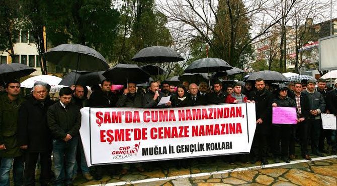 CHP'den Şah Fırat protestosu
