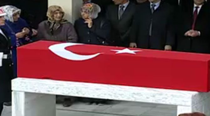 Erdoğan şehit cenazesine katılmadı!
