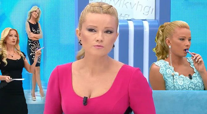 Müge Anlı giydirdi