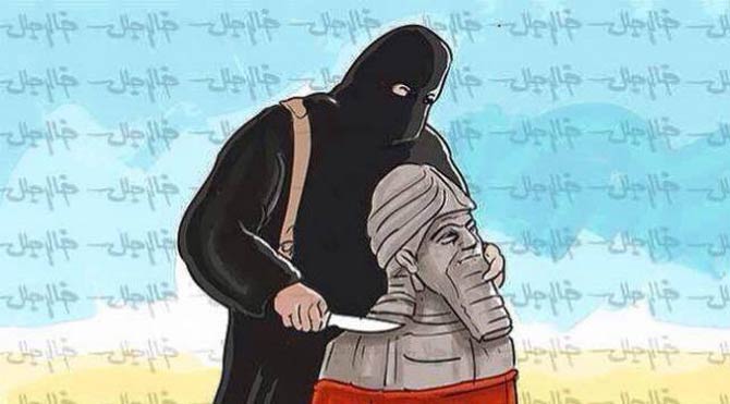 IŞİD tarihi de öldürdü