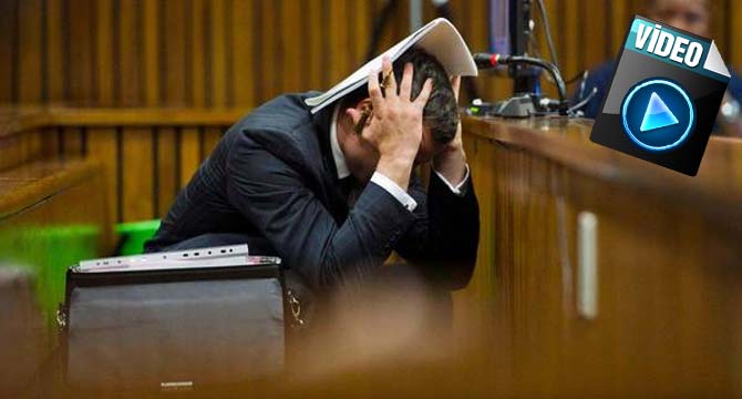 Oscar Pistorius'un görüntüleri basına sızdırıldı