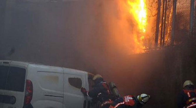 Beyoğlu'nda trafo patlaması