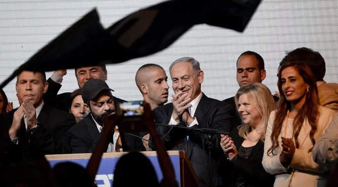 İsrail'de Netanyahu zaferini ilan etti