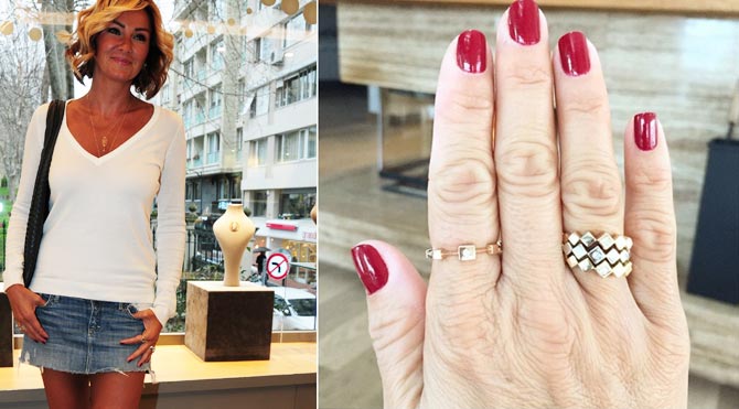 Pınar Altuğ'un tartışılan elleri