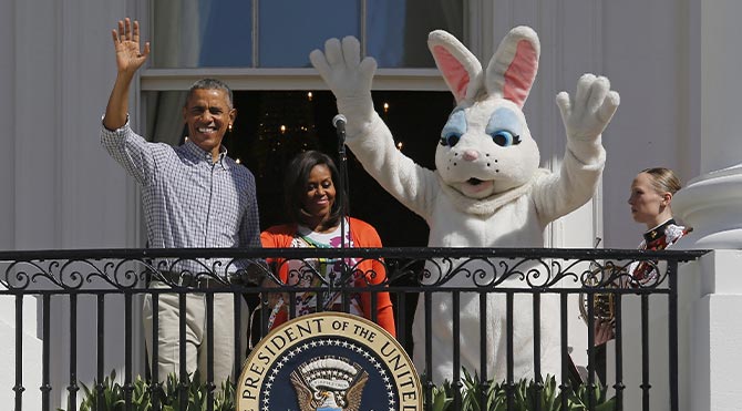 Beyaz Saray'da Paskalya kutlaması