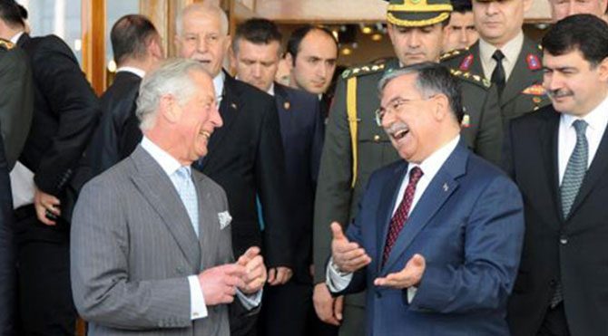 Prens Charles Türkiye'de...