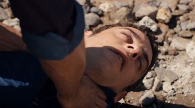 Ayaz, Mete'yi boğuyor