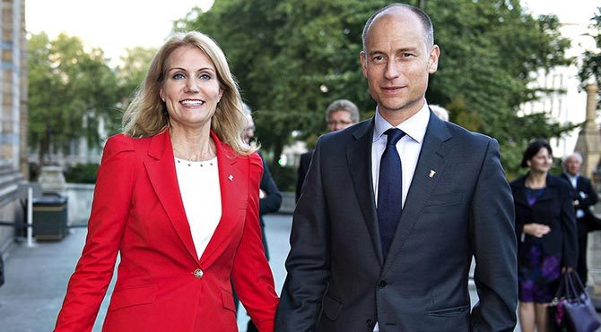 Danimarka Başbakanı'nın eşi İngiltere'de meclise girdi