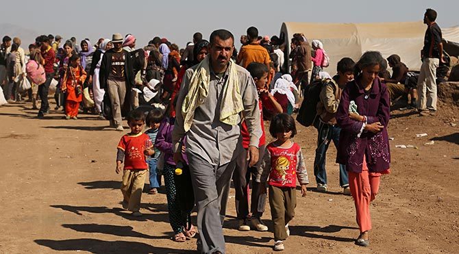 IŞİD'ten kaçan 95 bin aile evlerine döndü