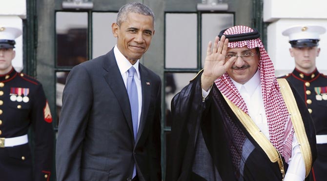 Obama, Prens Nayif ile bir araya geldi
