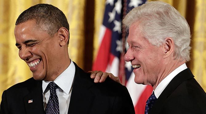 Barack Obama'dan Bill Clinton'a esprili yanıt