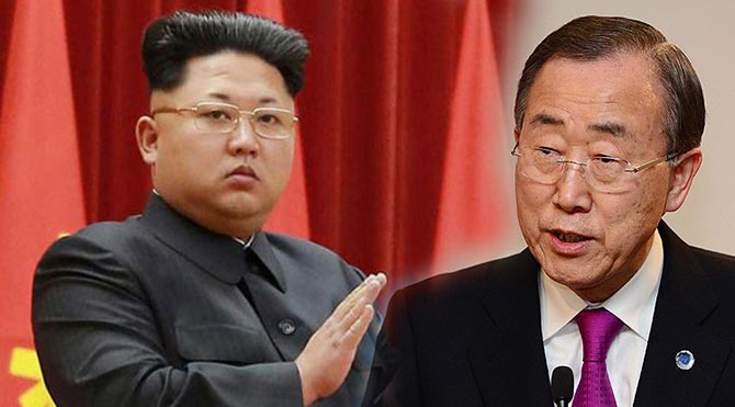 Kuzey Kore BM sekreterine izin vermedi