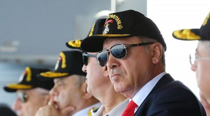 Erdoğan, Denizkurdu 2015 Tatbikatı'nı izledi