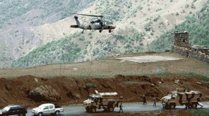 Teröristler yakalanamayınca!