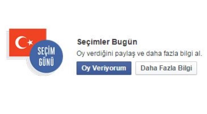 seçim 2015 facebook paylaşım