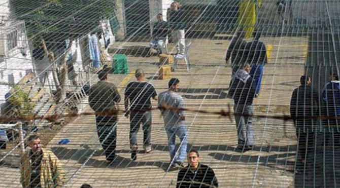 İsrail'deki tutuklu Filistinli sayısı 7 bine ulaştı