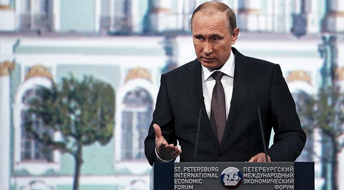 Putin: Varlıklarımıza el konulmasına tepkisiz kalamayız