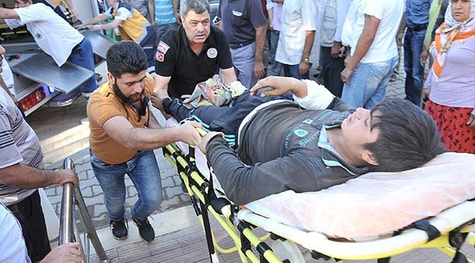 Yaralı 134 kişi Türkiye'de!