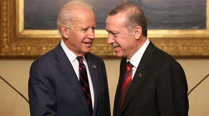 Erdoğan, Joe Biden ile görüştü