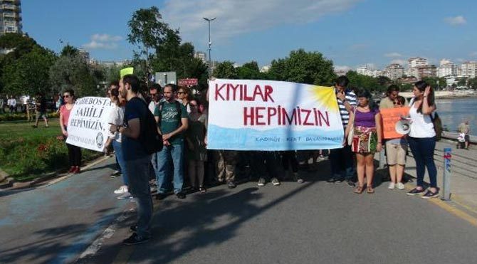 Caddebostan Plajı'nda 