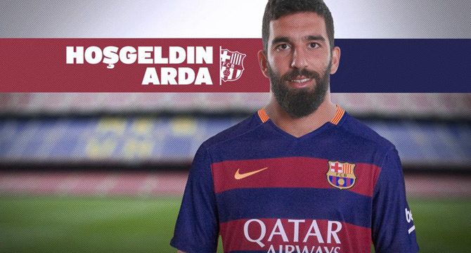 Arda Turan Barcelona'da!